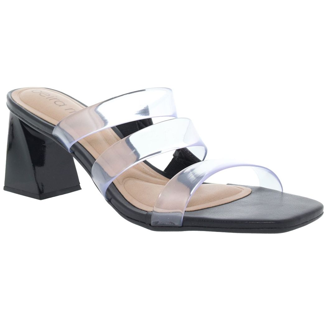 Sandalia con Tiras en Vinil Beira Rio