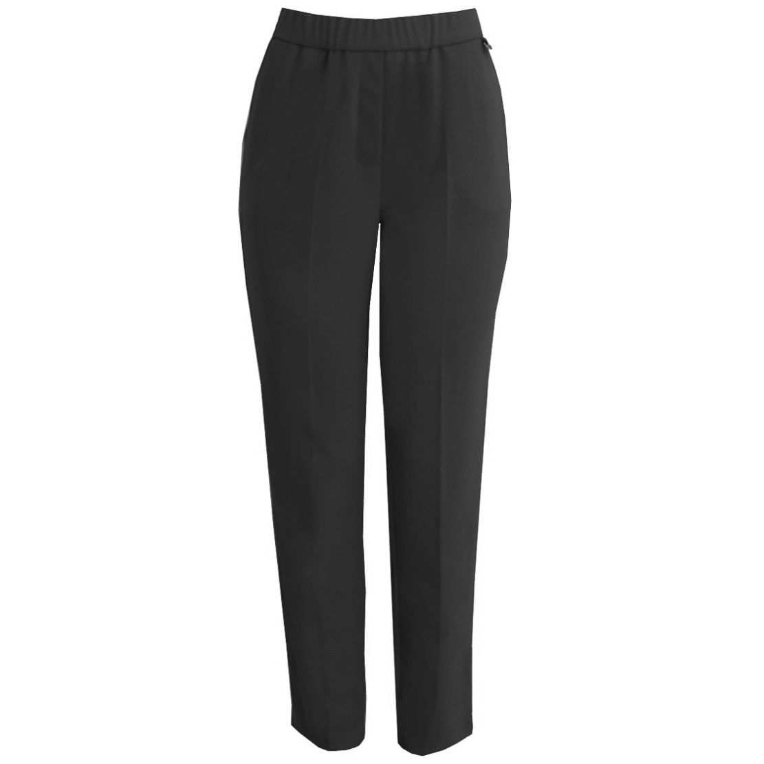 Pantalón Negro Corte Recto Connie Klein