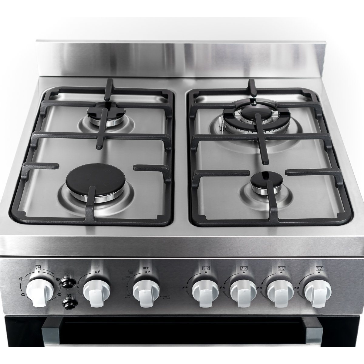 Estufa de 60 Cm Acero Inoxidable 4 Quemadores Professional Series