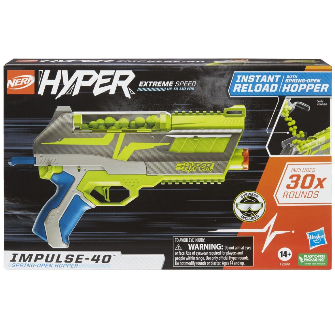 Lanzador Nerf Hyper Upgrade Minipistol
