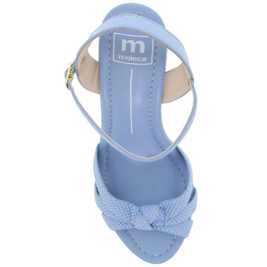 Sandalia best sale moleca azul