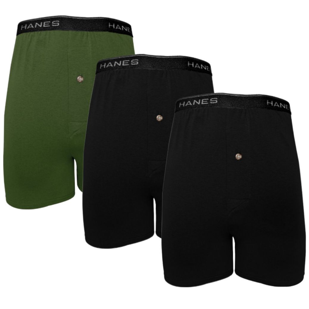 Bóxer para Hombre Short 3 Pack Hanes