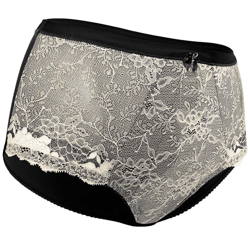 Pantaleta con Encaje en Contraste Playtex