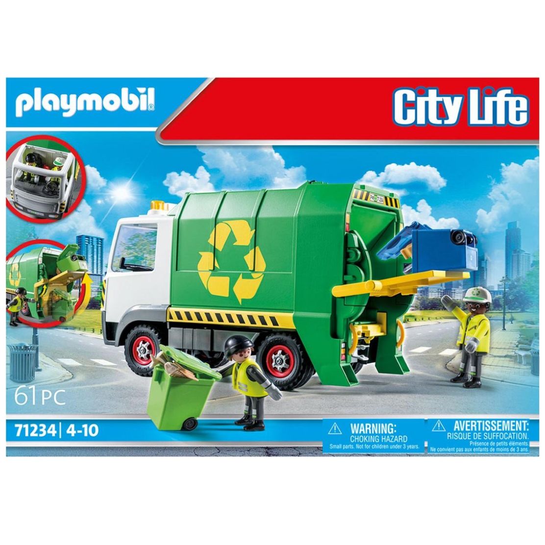 City Action Camion de Reciclaje Playmobil