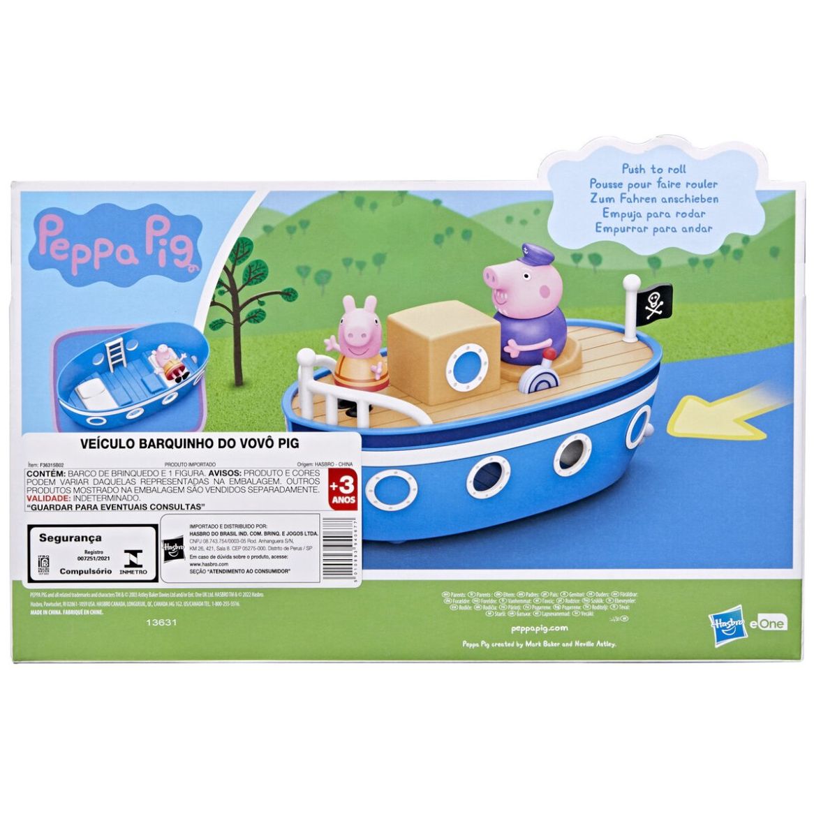 Peppa Pig Grandpa Pigs Cabin Boat