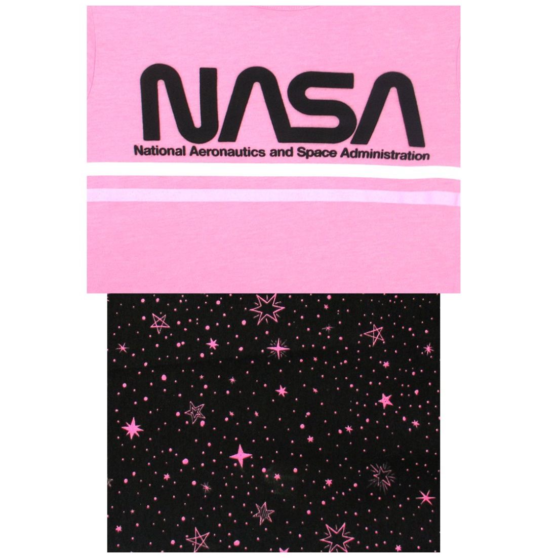 Pijama de Manga Corta Y Short Nasa