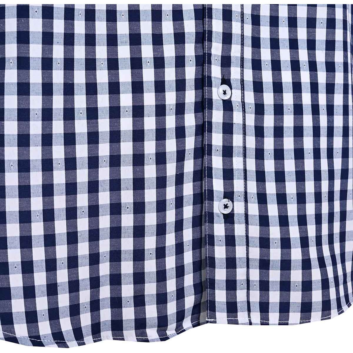 Camisa para Hombre Manga Corta a Cuadros Cavalatti