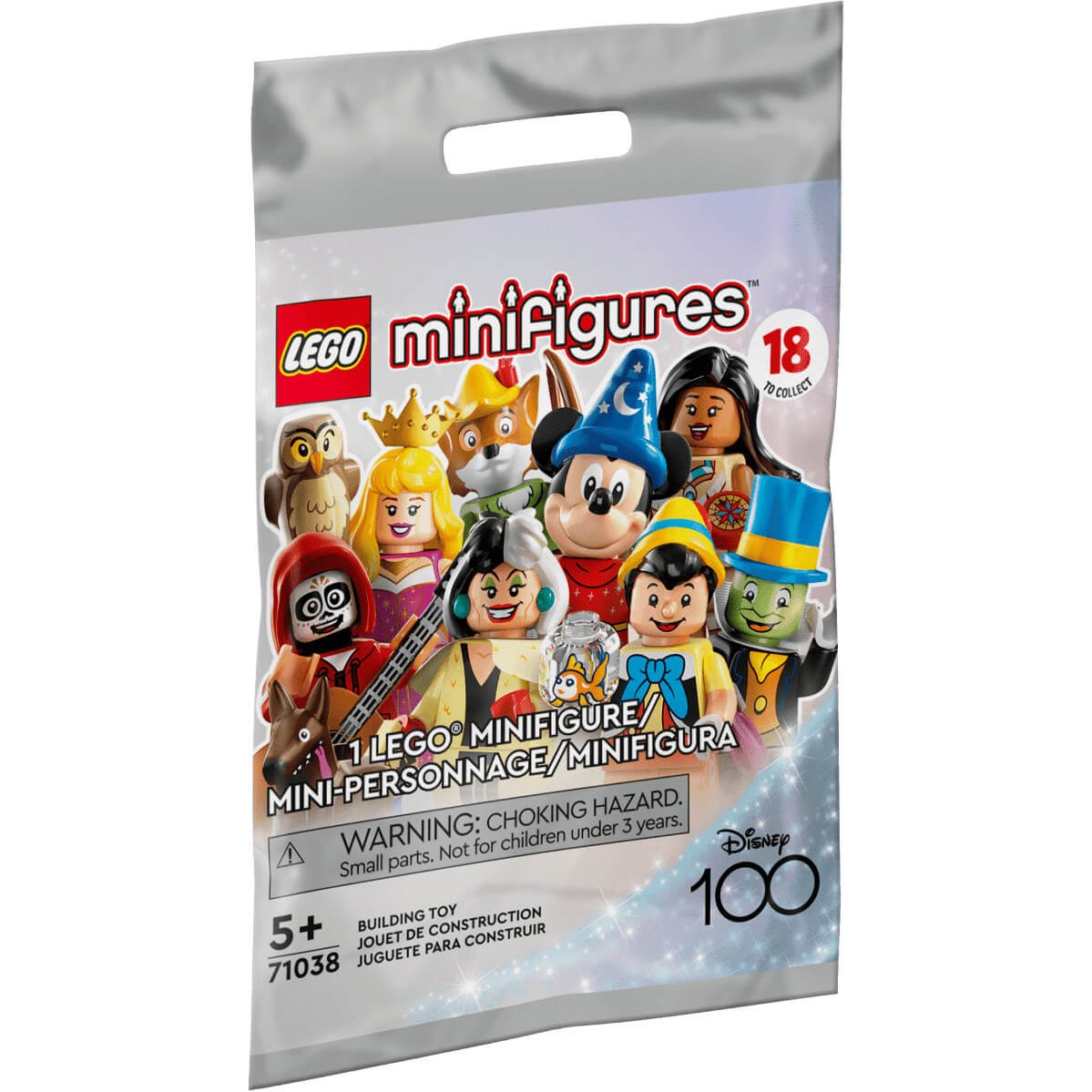 Disney 100 Lego Minifigures