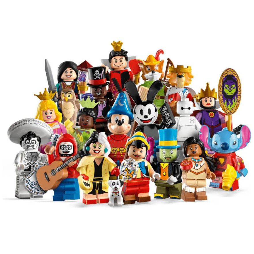 Disney 100 Lego Minifigures