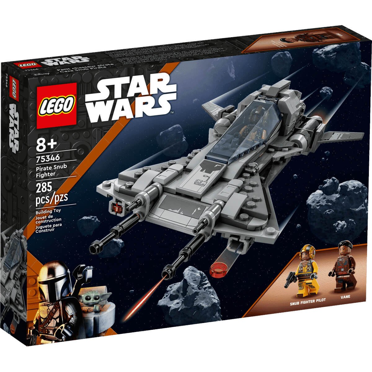 Caza Snub Pirata Lego Star Wars Mandalorian