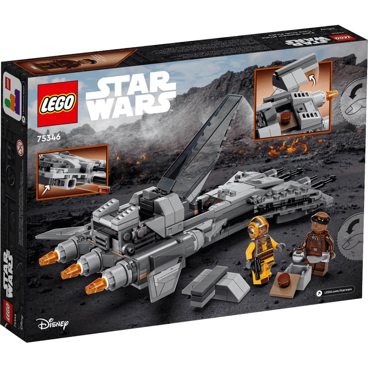 Caza Snub Pirata Lego Star Wars Mandalorian