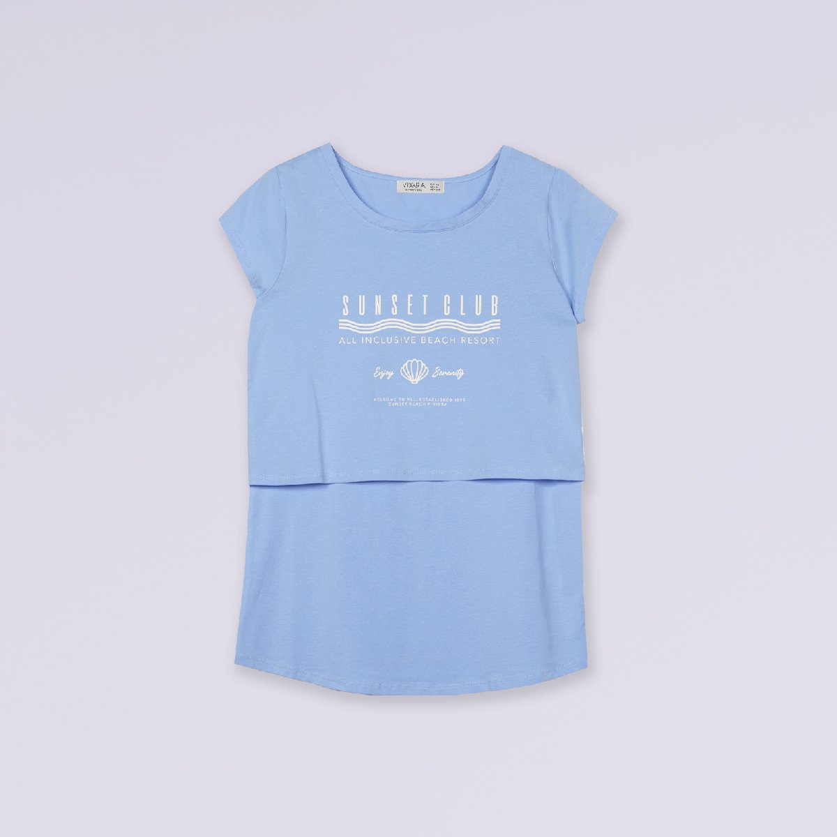 Camiseta para Mujer Lactancia Vixara Maternity