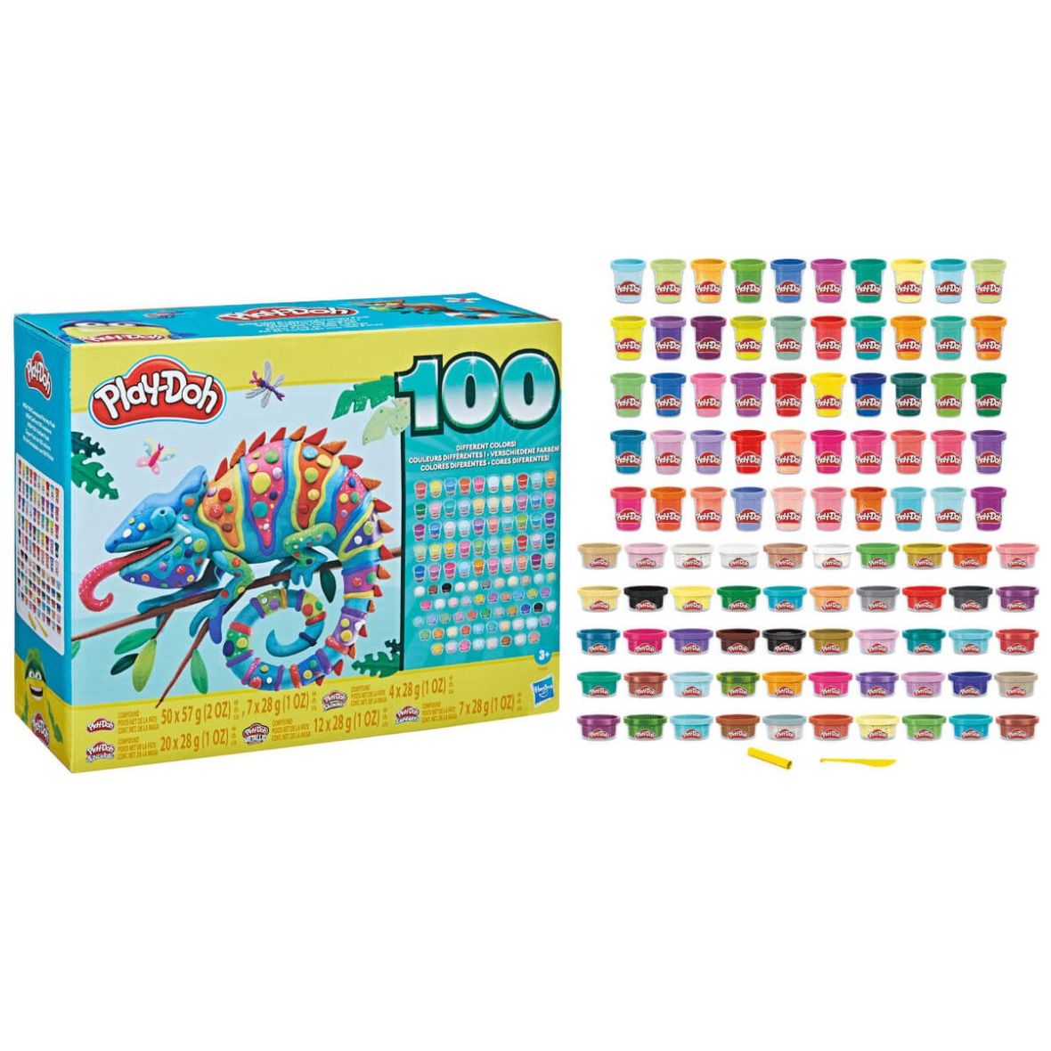 Play Doh Wow 100 Colores