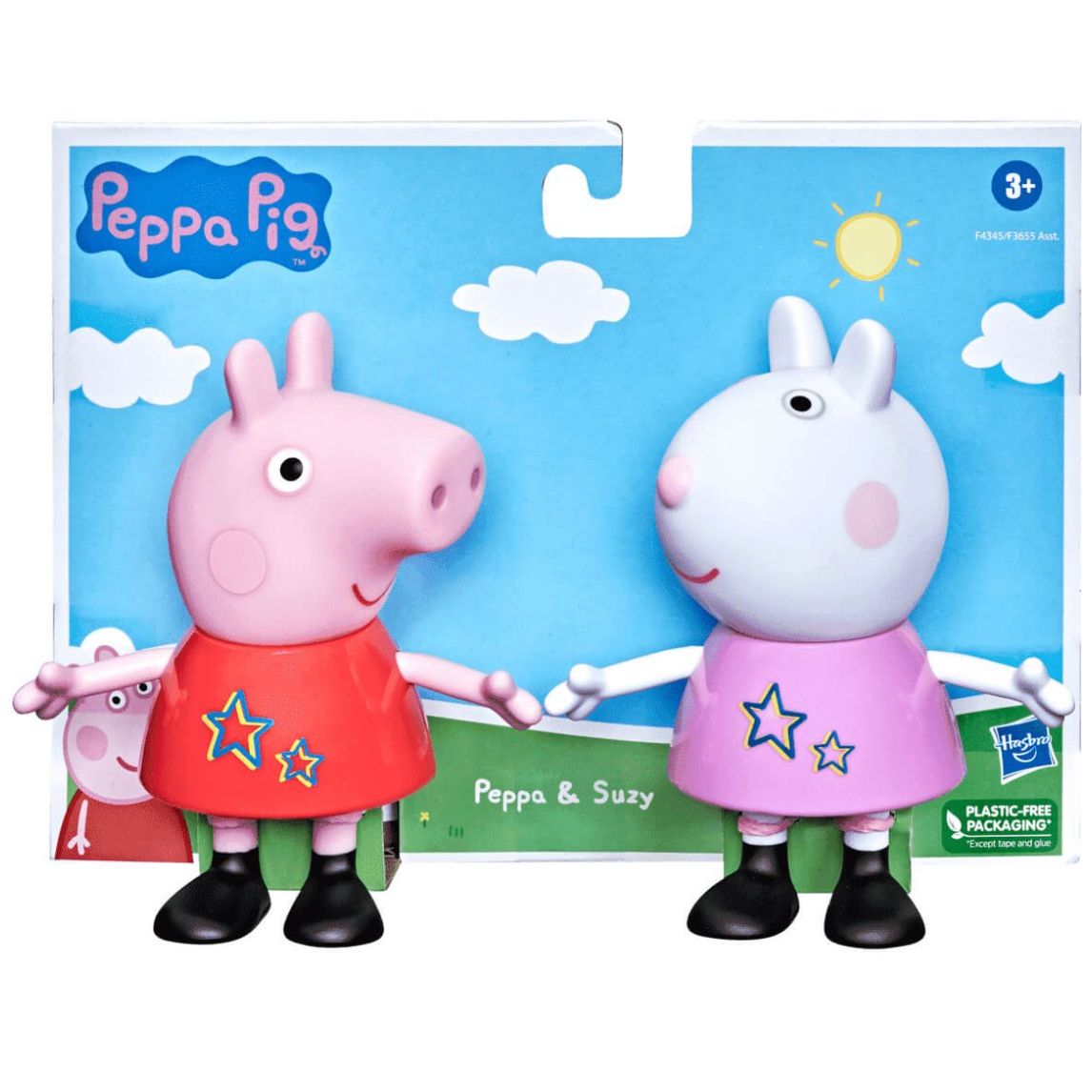 Peppa Pig y George Paquete con 2 Figuras