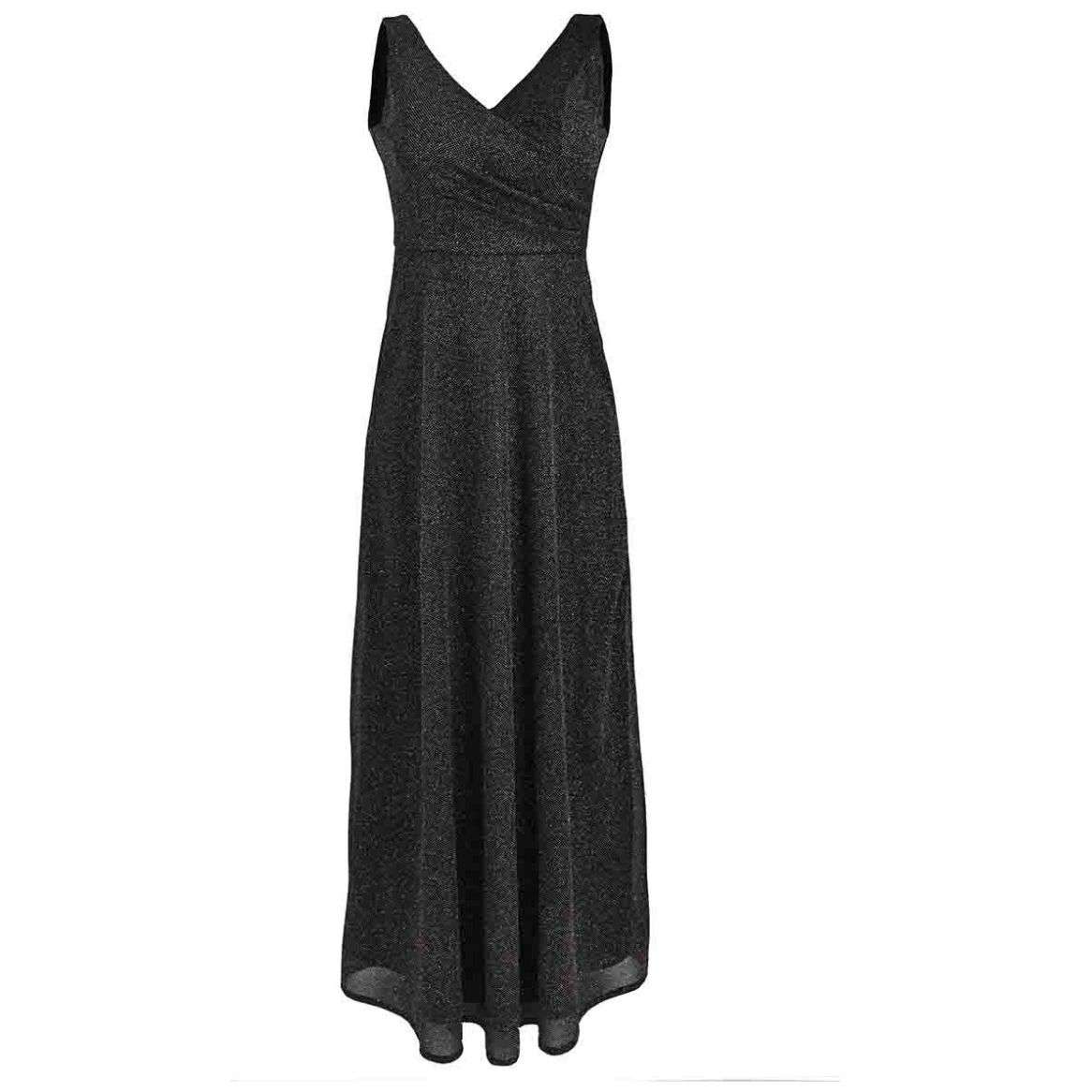 Vestido Largo Escote Profundo Pink Gallery para Mujer