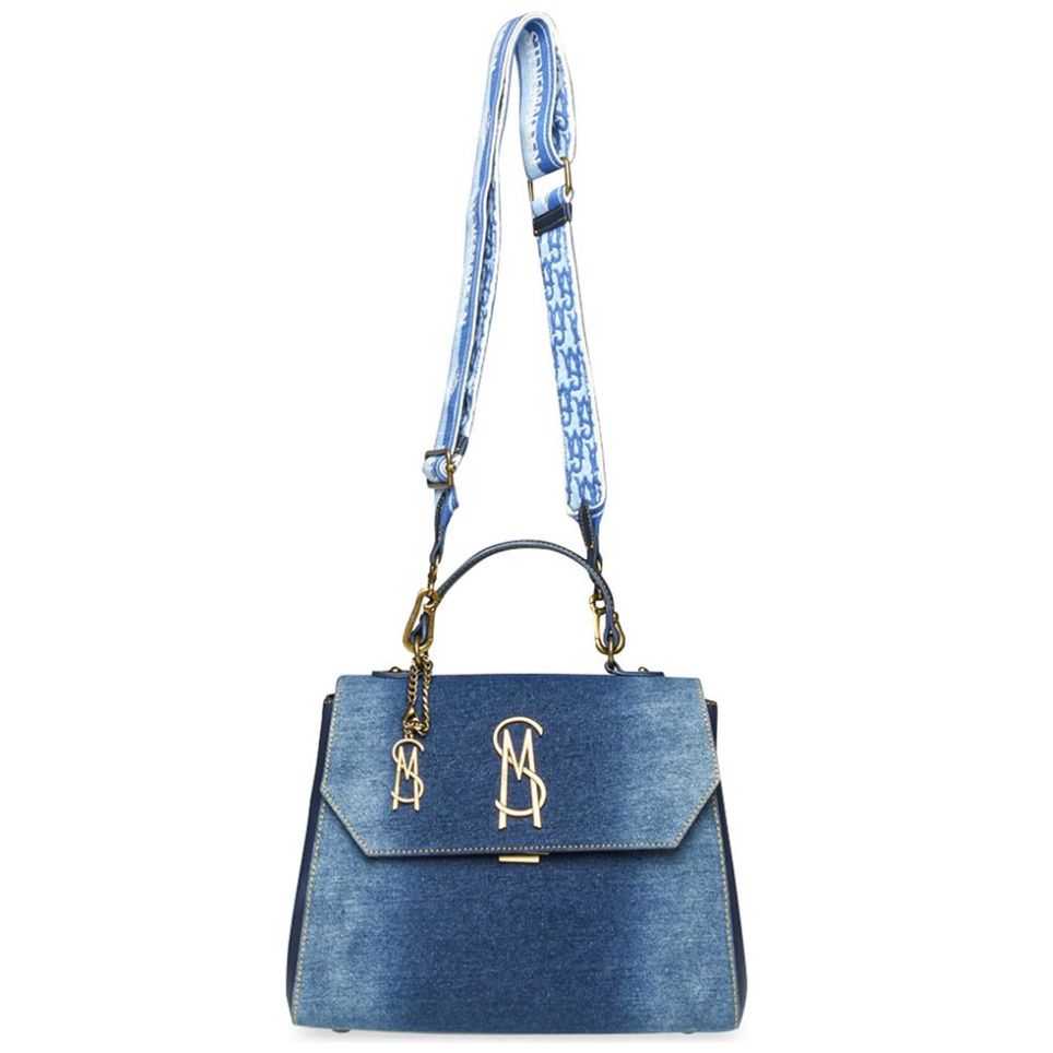 Bolso Satchel Azul Steve Madden Bzaya-D Denfa