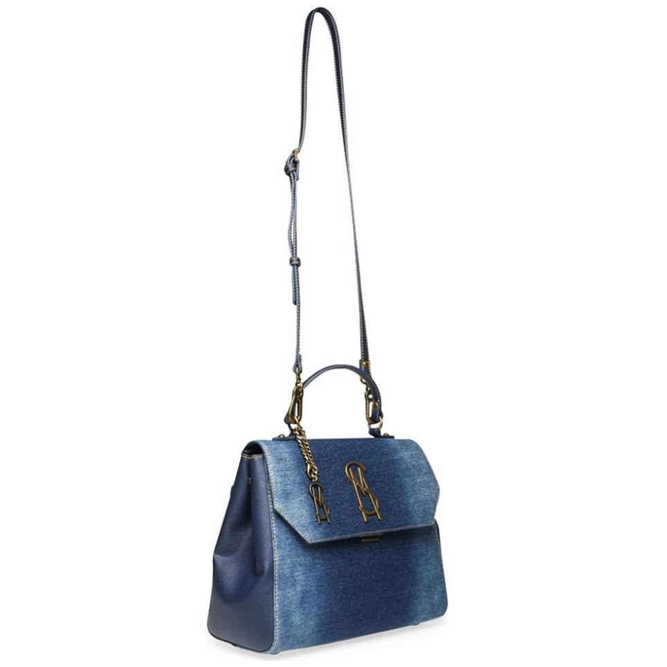 Bolso Satchel Azul Steve Madden Bzaya-D Denfa