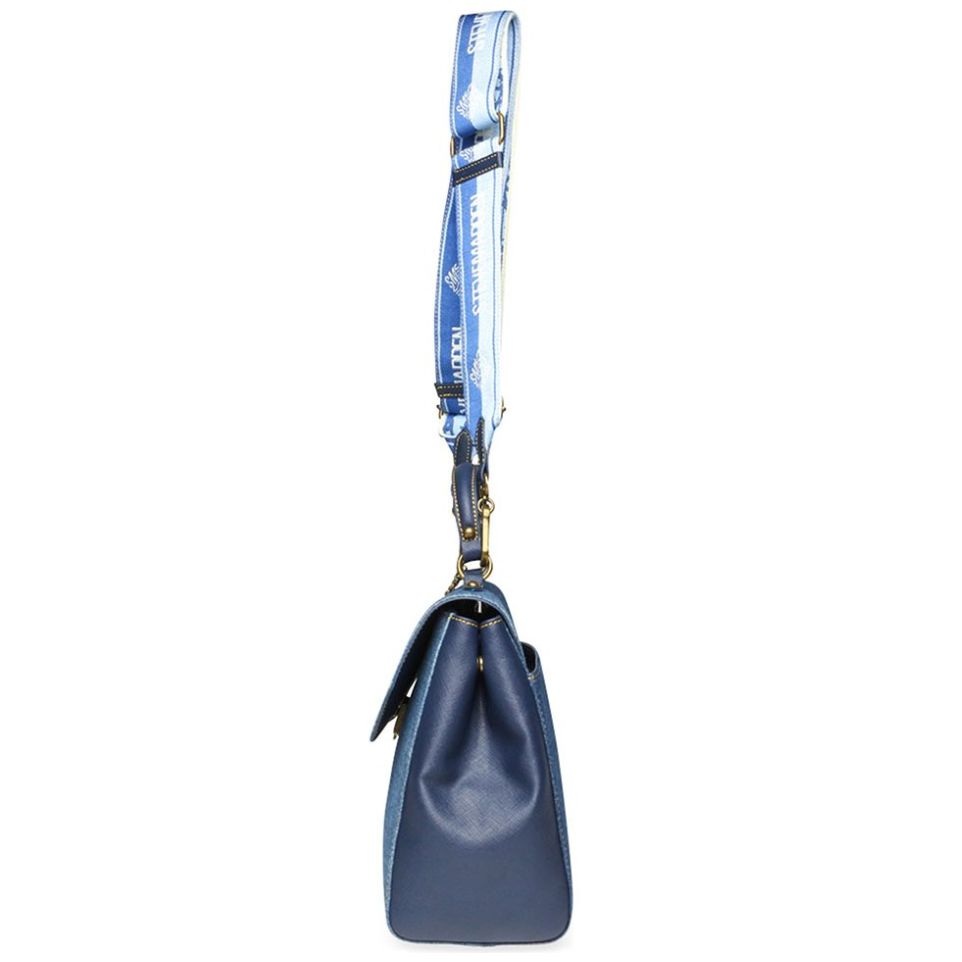 Bolso Satchel Azul Steve Madden Bzaya-D Denfa