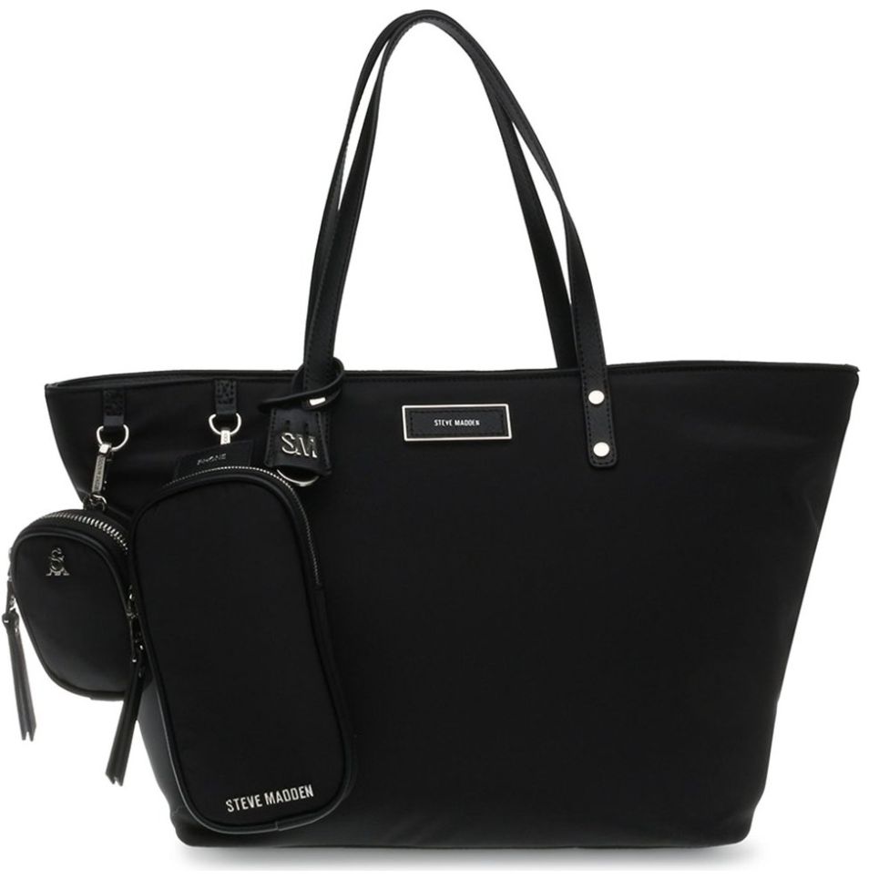 Bolso Tote Negro Steve Madden Bjude Blkfa