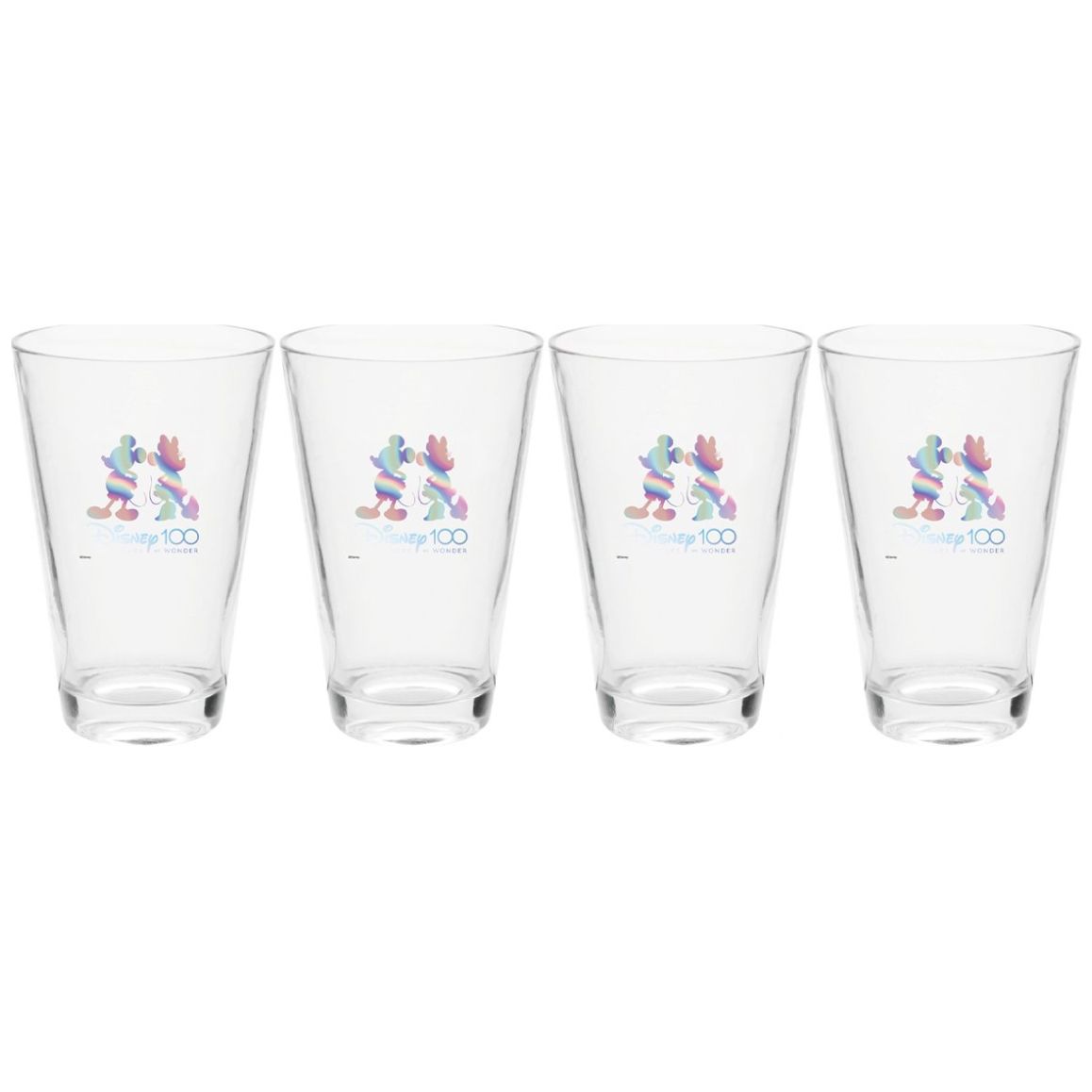 Vasos de Vidrio Disney 100 300Ml Fun Kids