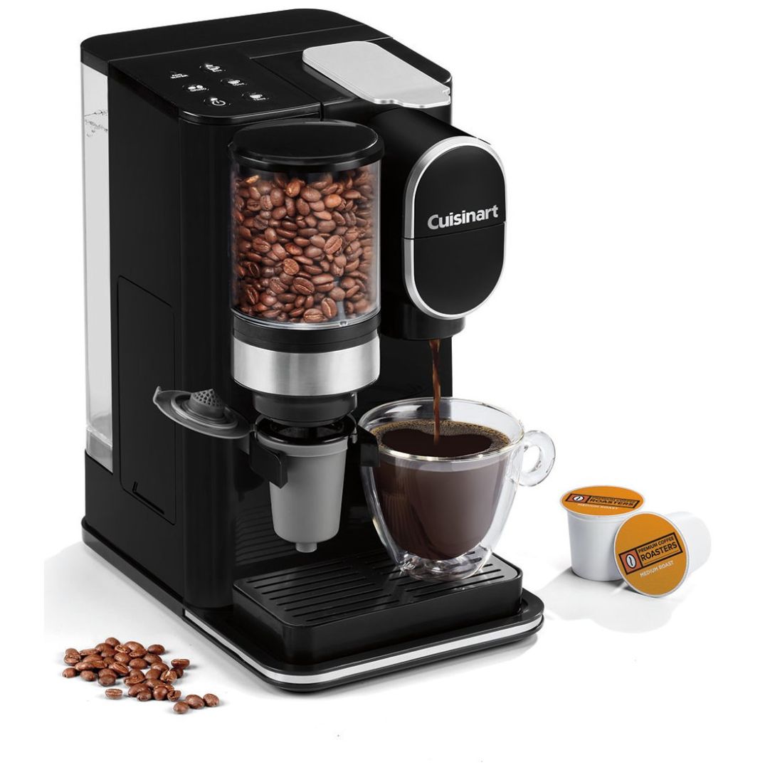 Cafetera C/molino Single Serve Cuisinart