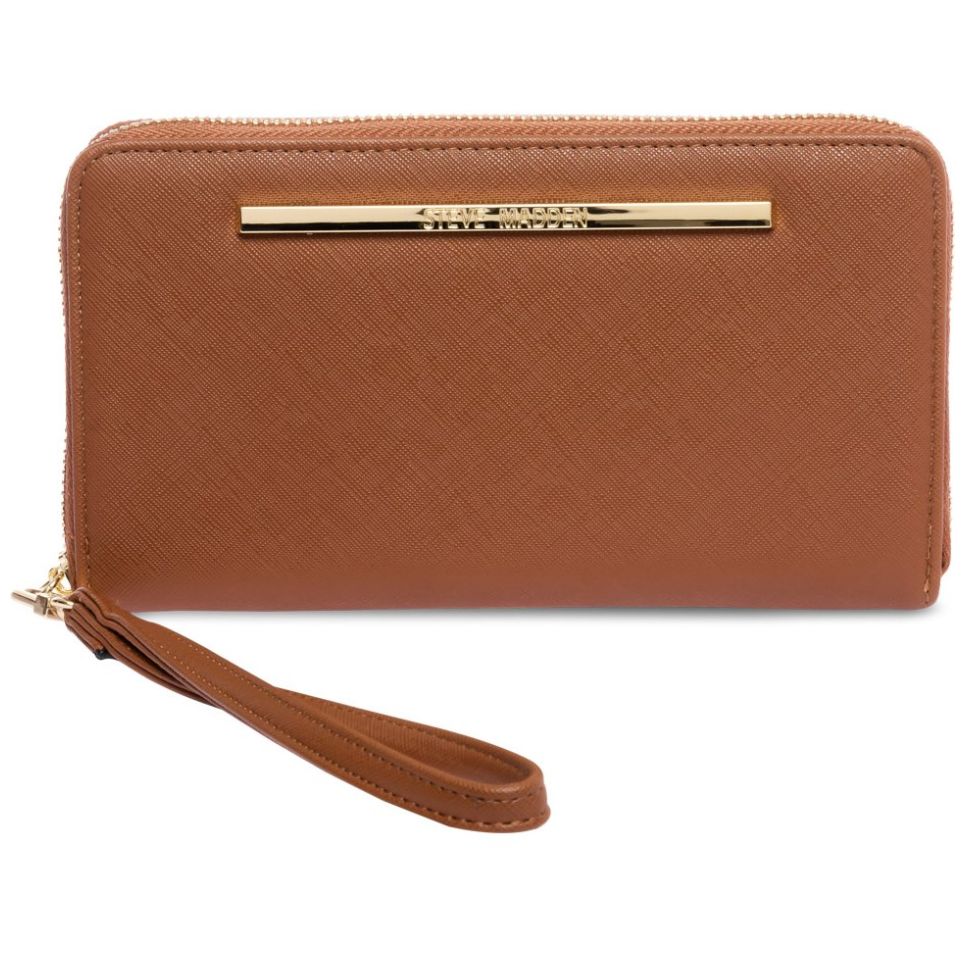 Bolso Cartera Cognac Steve Madden Bzippy  Cogfa