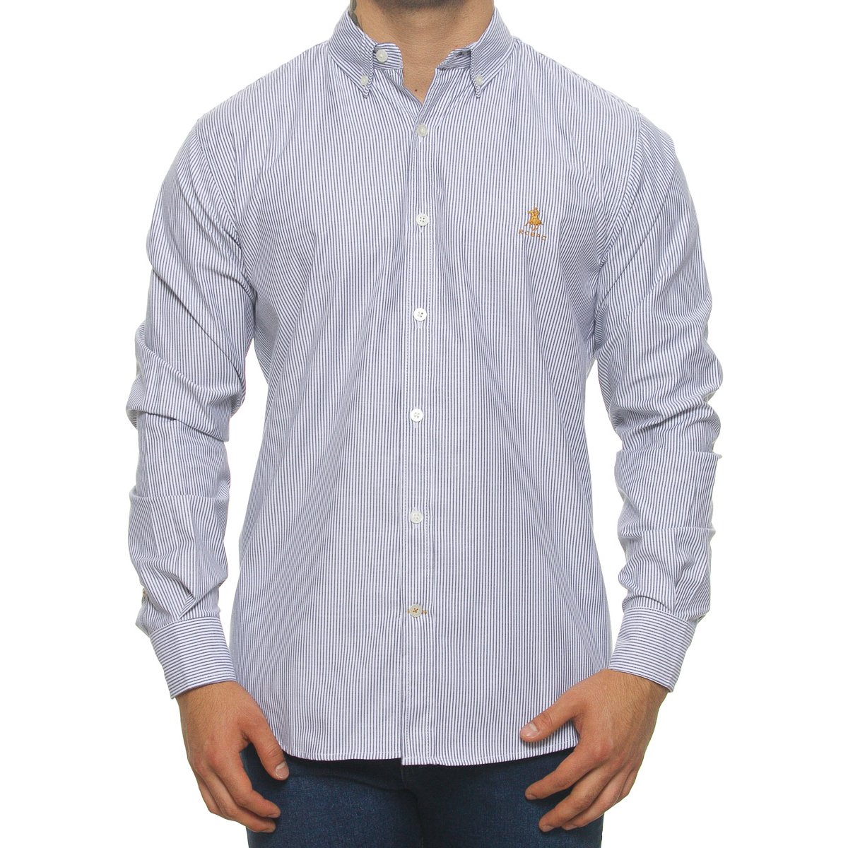 Camisa Casual Manga Larga para Hombre Polo Club