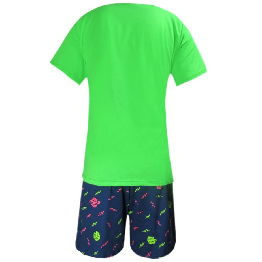 Pijama para Hombre Playera Manga Corta Short Rick And Morty
