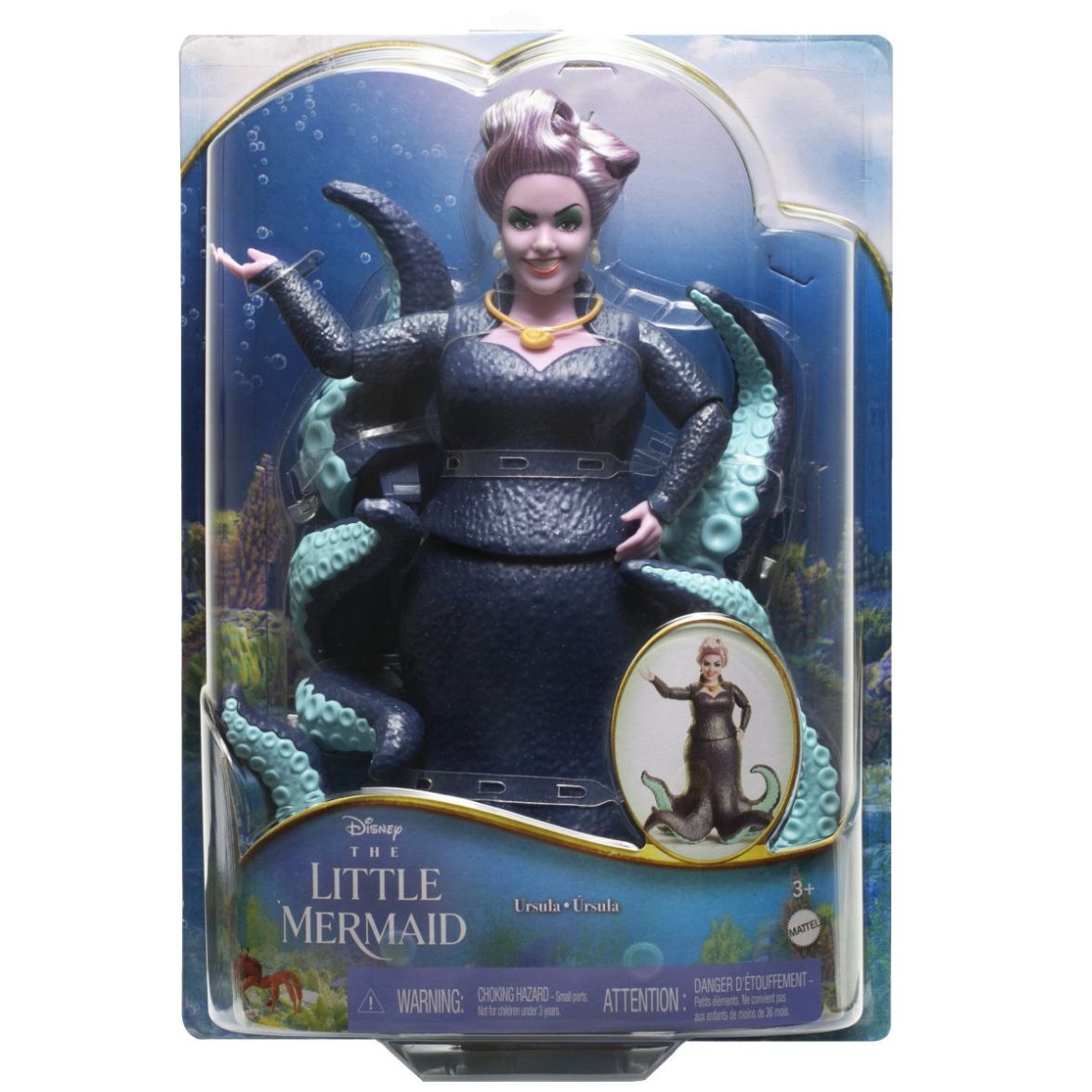 Muñeca Disney la Sirenita Muñeca Villana Úrsula