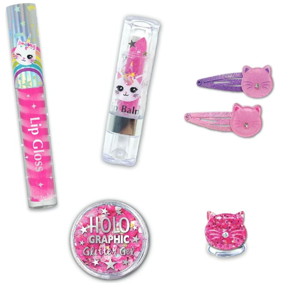 Juego de Belleza Brillante Caticorn