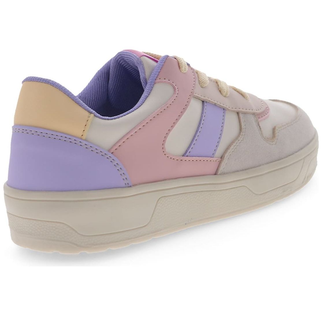 Tenis con Agujeta para Niña 18-24 Beige Tropicana