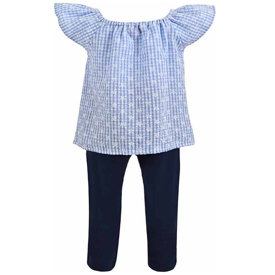 Conjunto para Niña Blusa con Nudo Y Leggins Only Friends