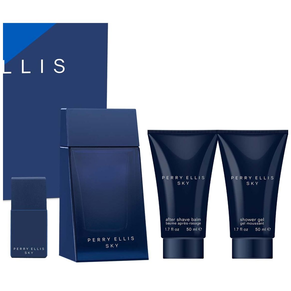 Set para Hombre Perry Ellis Sky Edt 100 Ml