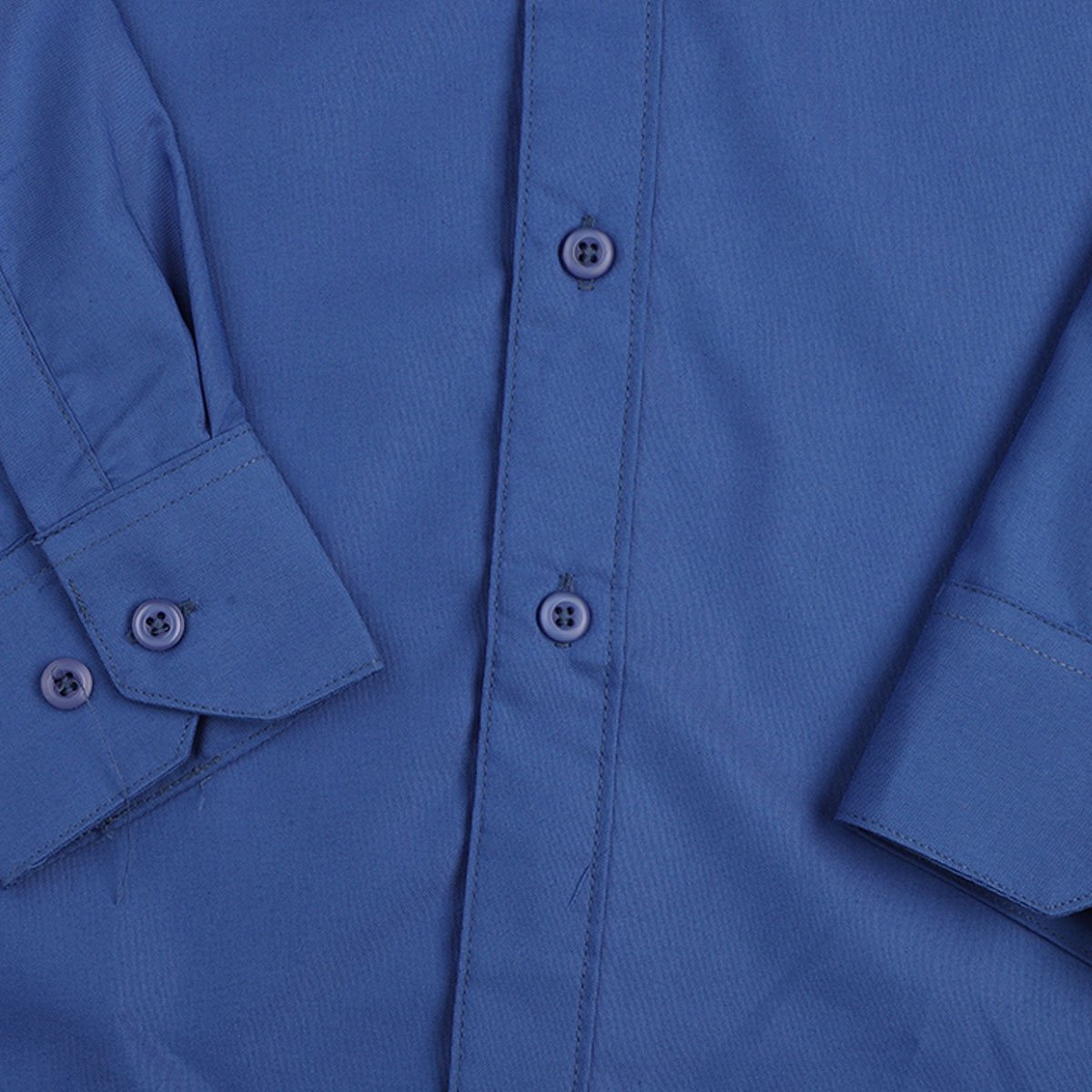 Camisa para Niño de Vestir Manga Larga Azul Francia Bruno Magnani