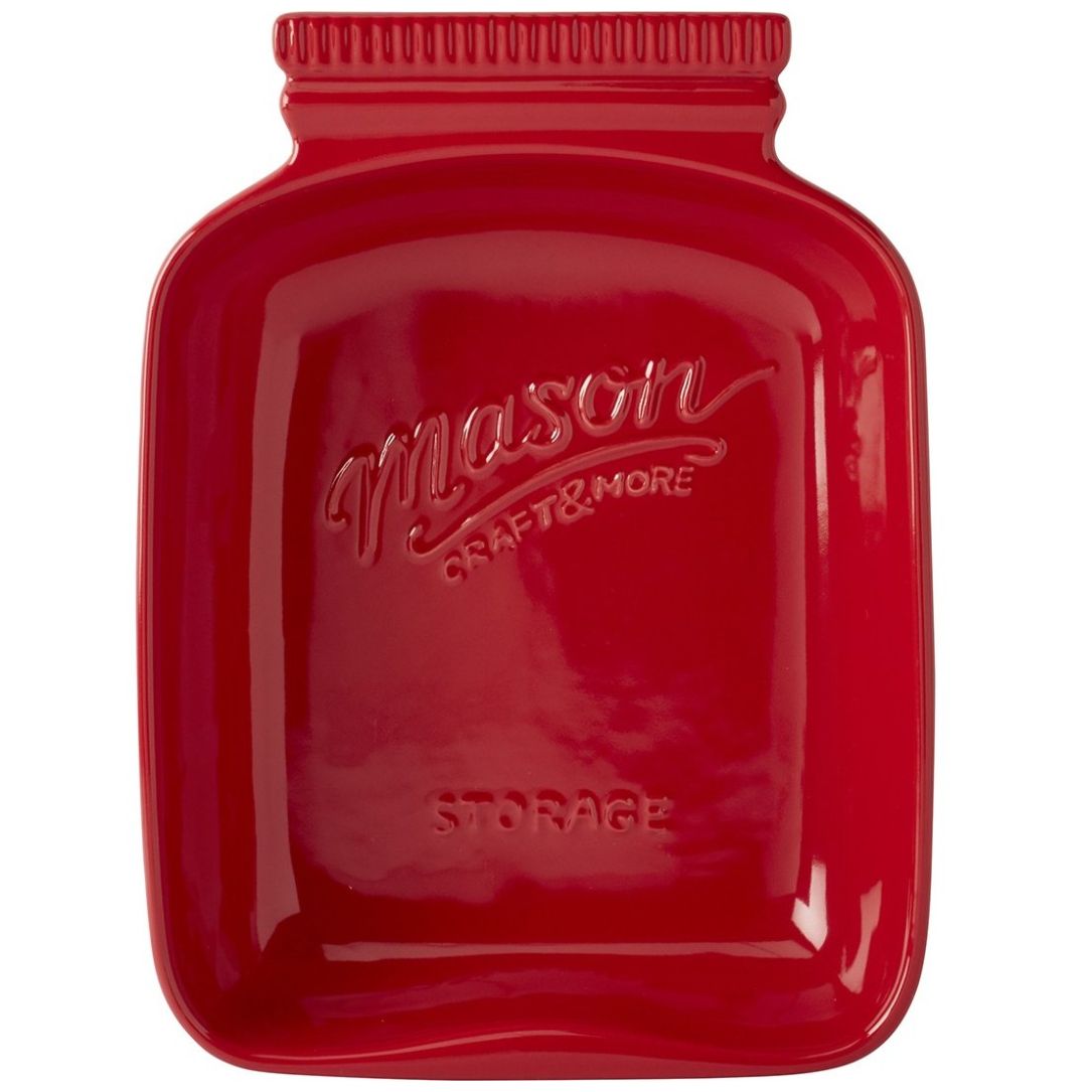 Recipiente de Cerámica Chico en Forma de Tarro Mason Craft & More