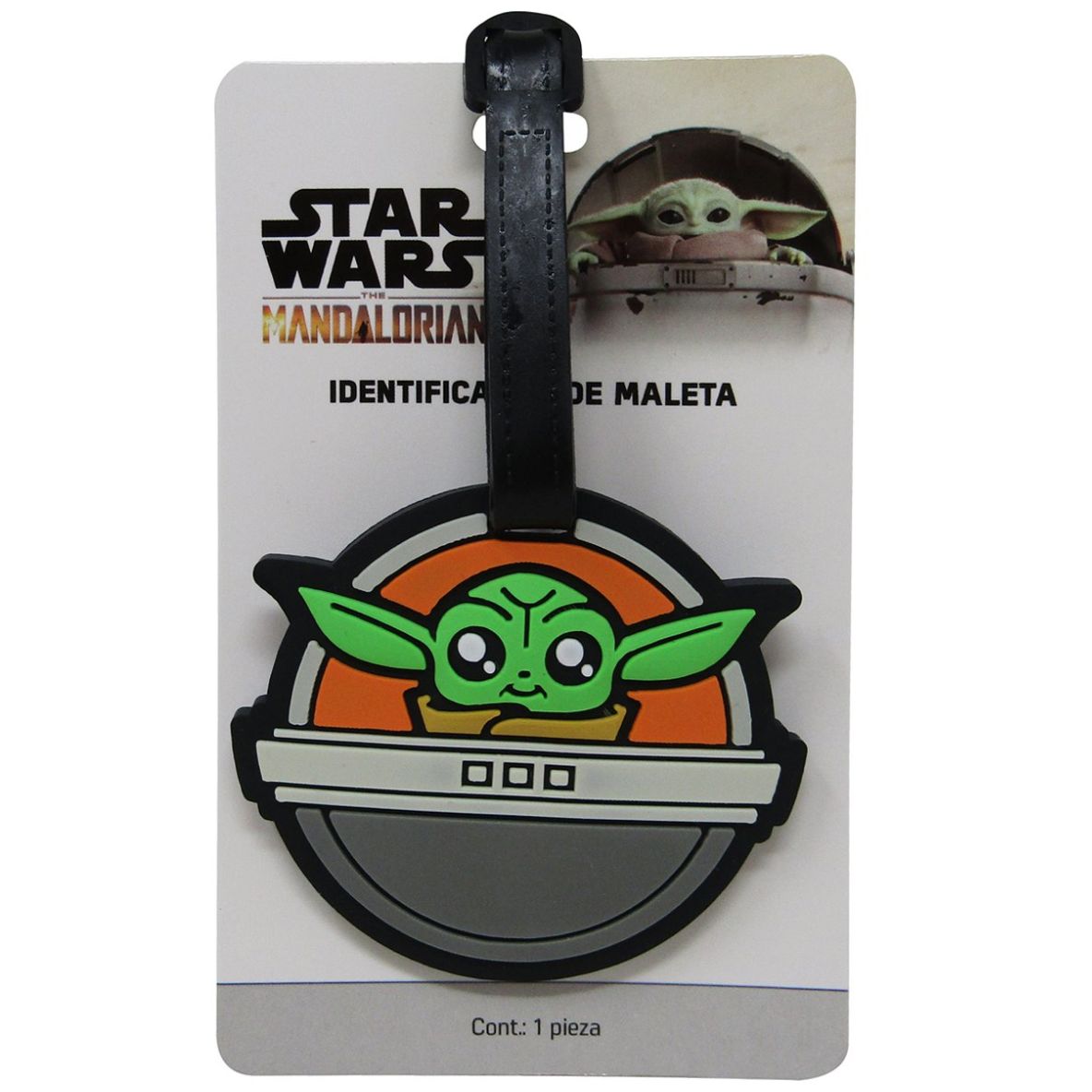 Identificador de Equipaje Mandalorian Grea M