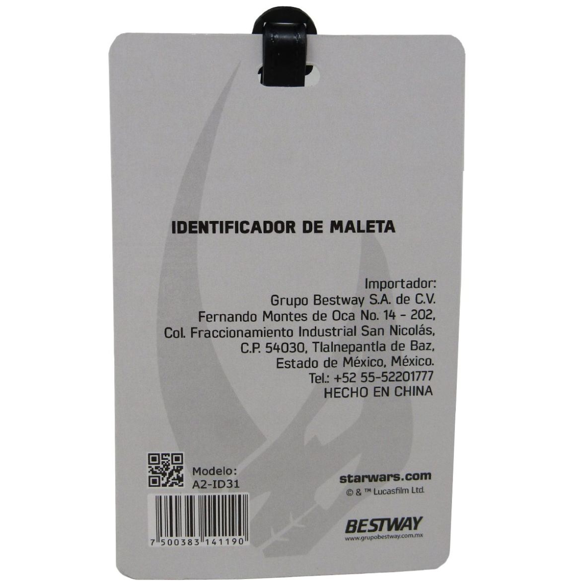 Identificador de Equipaje Mandalorian Grea M
