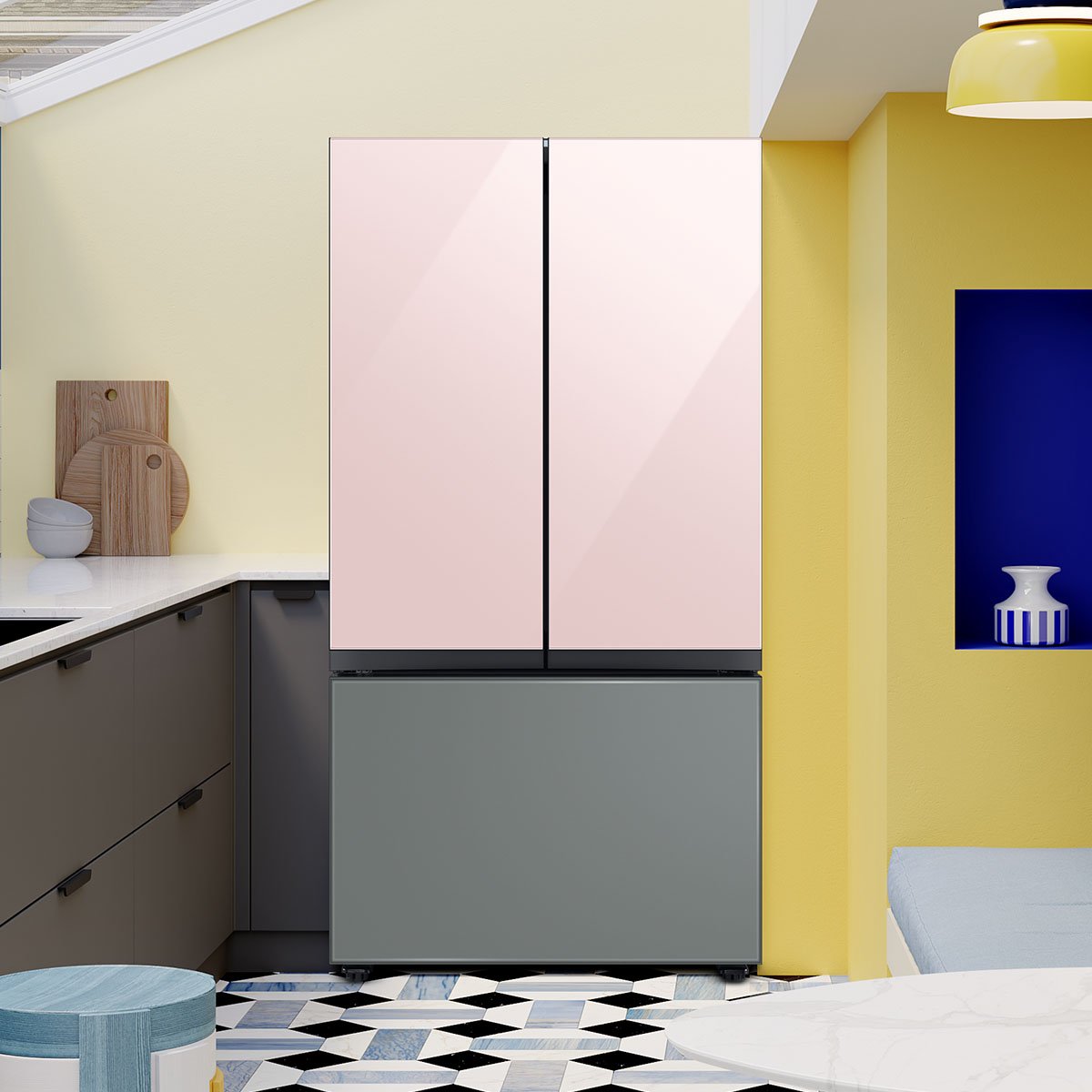 Refrigerador Bespoke 30 Pies Rf30Bb6200Apem 3-Door Samsung