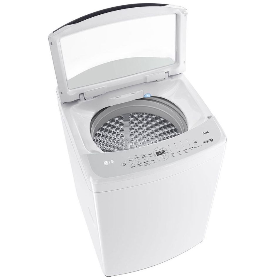 Lavadora Lg Carga Superior Inteligente con Motor Inverter Ai Dd con Turbo Wash 21 Kg - Blanco Wt21Wv6