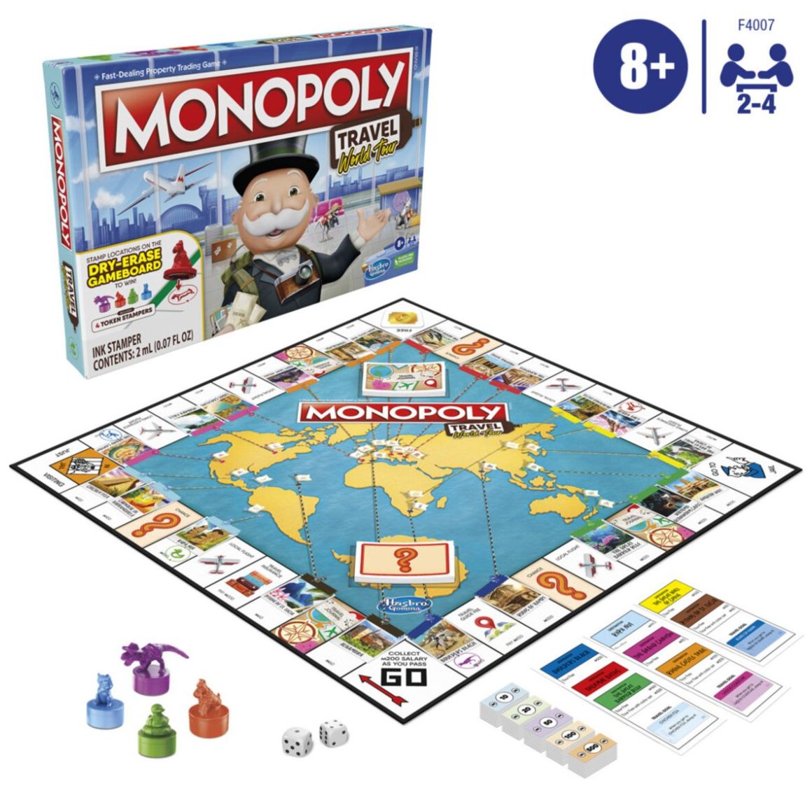 Juego de Mesa Monopoly World Tour