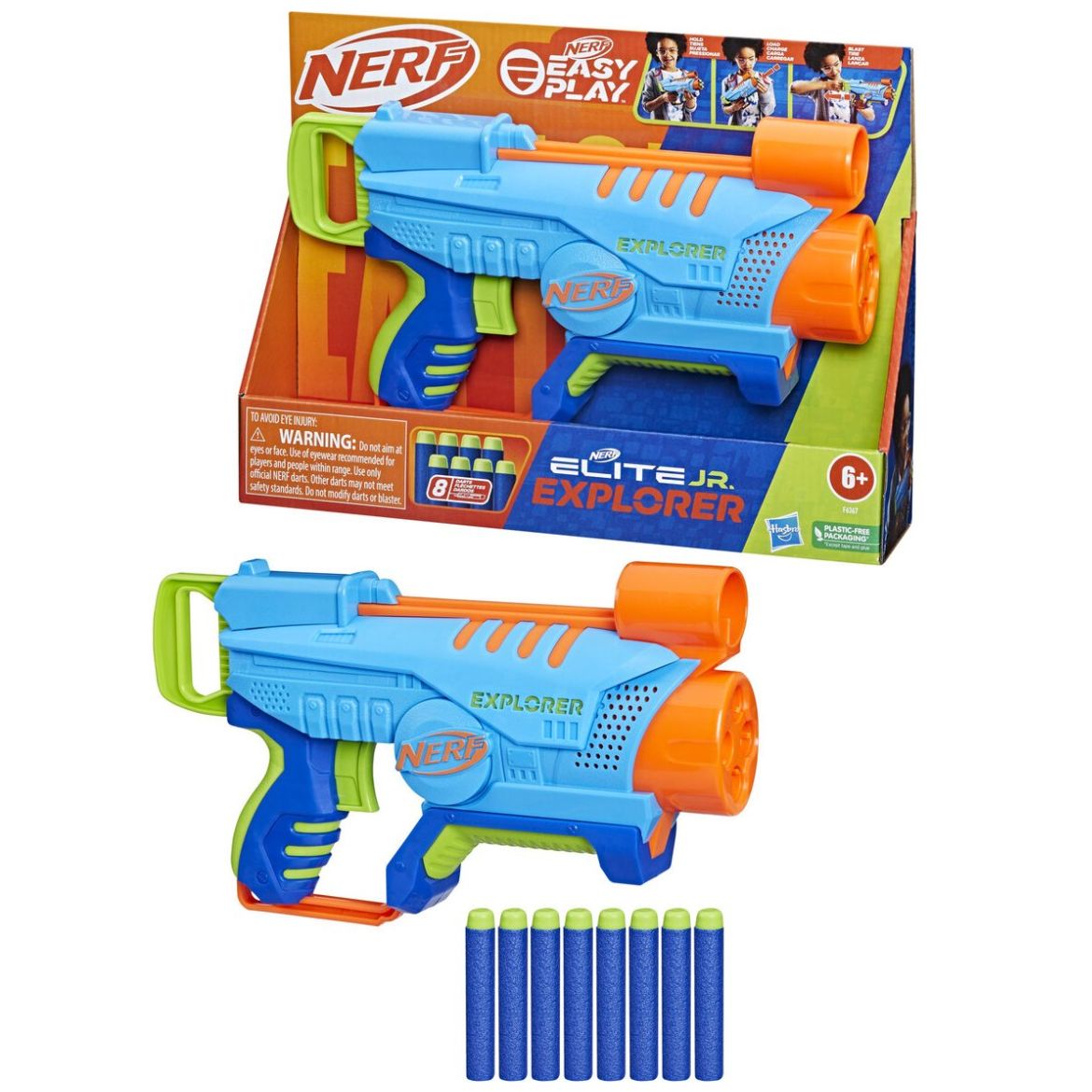 Lanzador Nerf Elite Mc Single Blaster