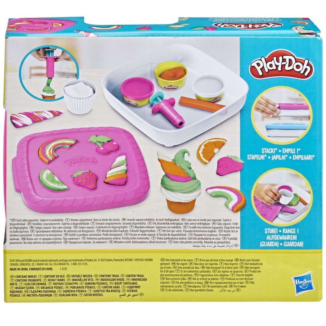 Play-Doh Rainbow Storage Set