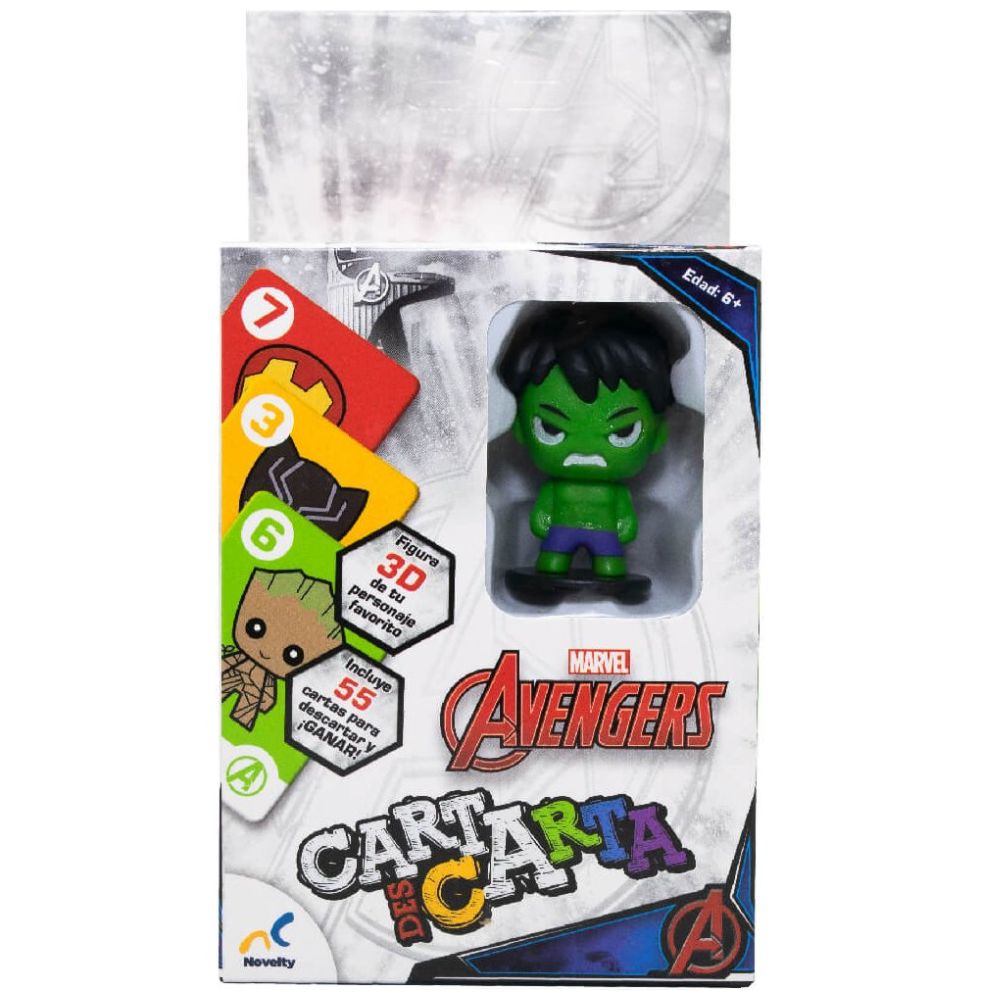 Juego de Mesa Carta Y Descarta Marvel
