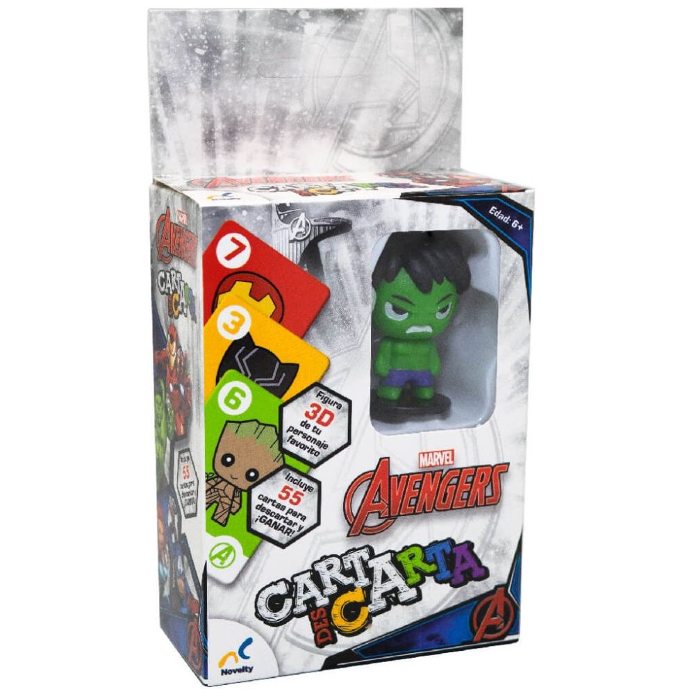 Juego de Mesa Carta Y Descarta Marvel