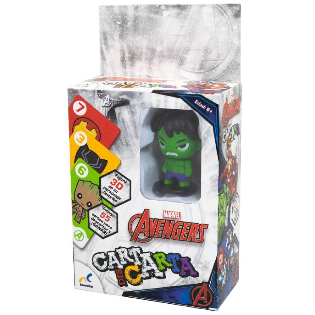 Juego de Mesa Carta Y Descarta Marvel