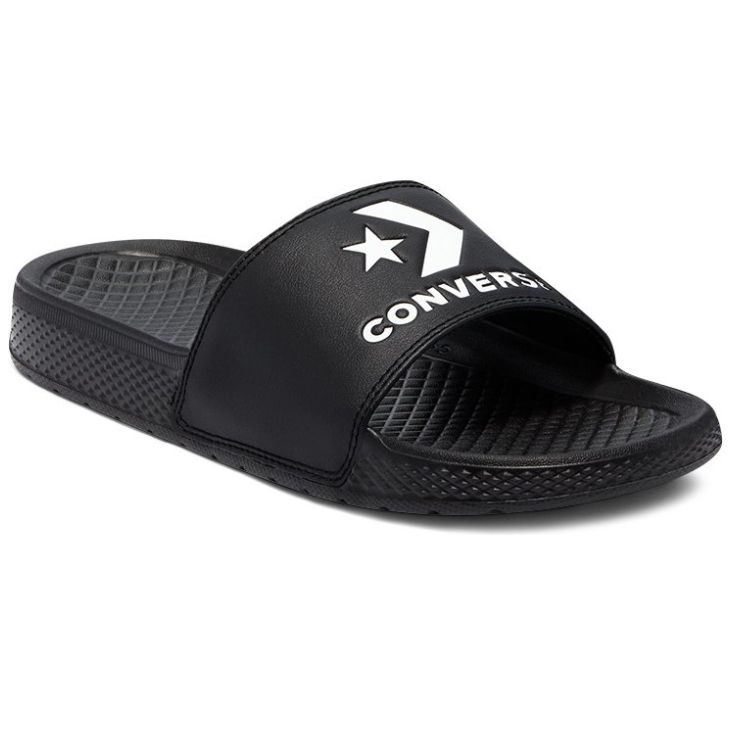 Sandalia con Logo Negra Converse