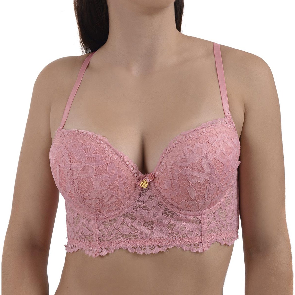 Brasier Encaje Talle Largo Daisy Fuentes