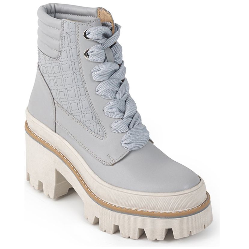 Bota Casual con Tac n Gris Brantano