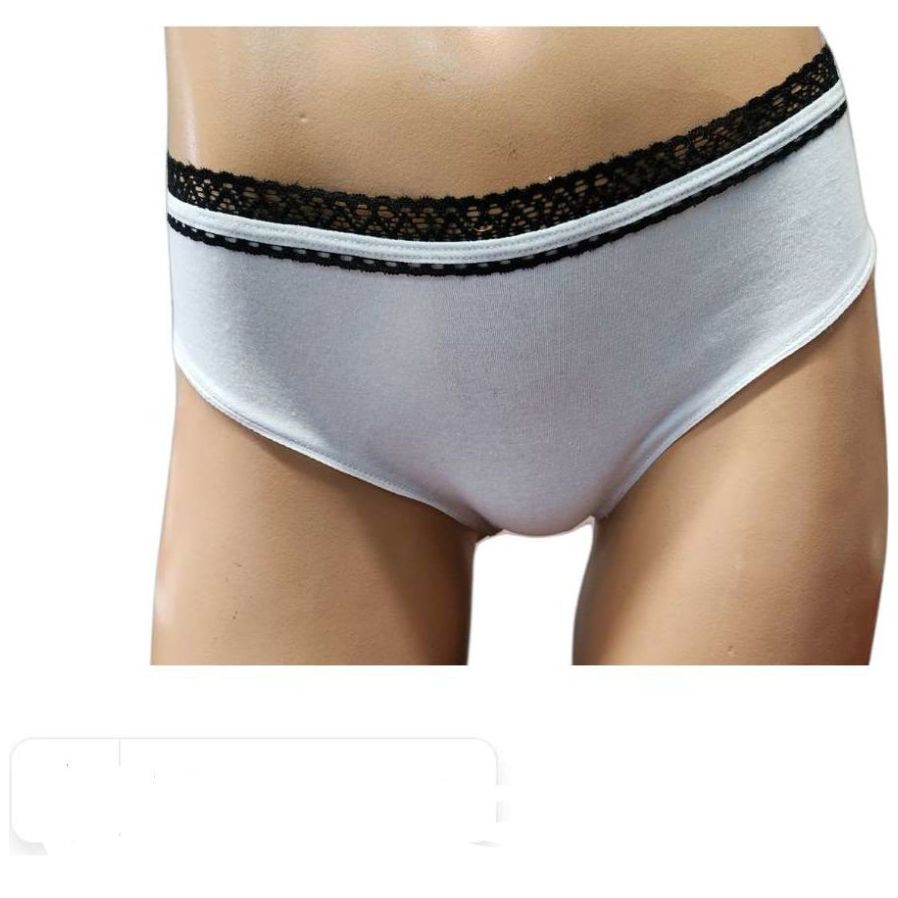 Bikini de Licra Algodón y  Encaje Maria Intima