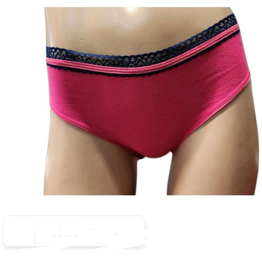 Bikini de Licra Algodón y  Encaje Maria Intima